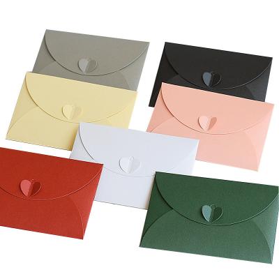 China Recycled Letter Envelope Logo Materials Pay Paper Mini Paper Packaging Envelope Custom Color Recycled Mailing Paper Packaging for sale