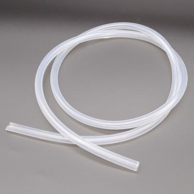 China Cutting Service Silicone Rubber Gel Hose Medical Grade Tube Extrusion Hose Tube for sale