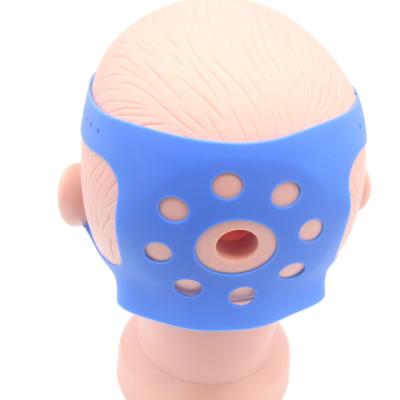 China Medical Silicone Headstrap Head Gear Rubber Band Head Harness for sale