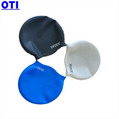 China Customized Multicolor Waterproof Silicone Swimming Cap for Competitive Swimmers for sale