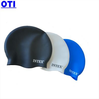 China Custom Printing Silicone Swim Cap with Cutting and Custom Service for sale