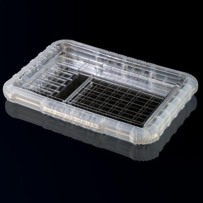 China Silicone Overmolding Liquid Silicone Rubber Overmold On High Transparent Housing Silicone Clear Case for sale