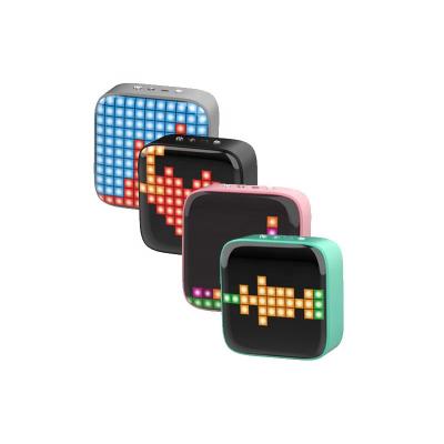 China Hot LED Flashing Light Wireless Speaker With Cute RGB LED Light Cartoon Pattern 5W For Home Use for sale