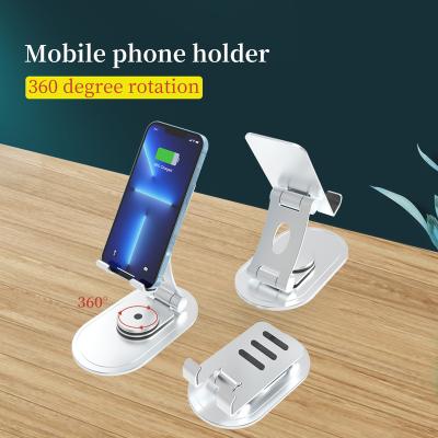 China Original Aluminum Alloy Deskfone Adjustable Mobile Cell Phone Height Adjust Phone Holder Stand for sale