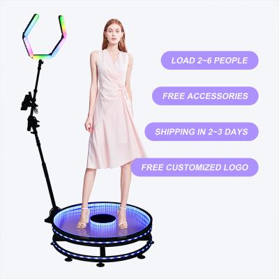 China Wedding/Event/Party/Conference/Festival Wedding Automatic Ring Light Camera Round Label Photobooth 360 Photo Booth for sale