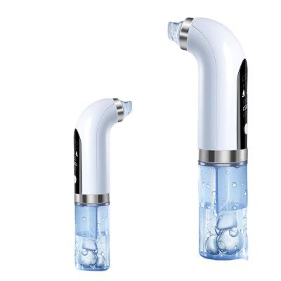 China Portable Acne Treatment Spatula Device Suction Comedone Pore Vacuum Nose Blackhead Remover With Camera for sale