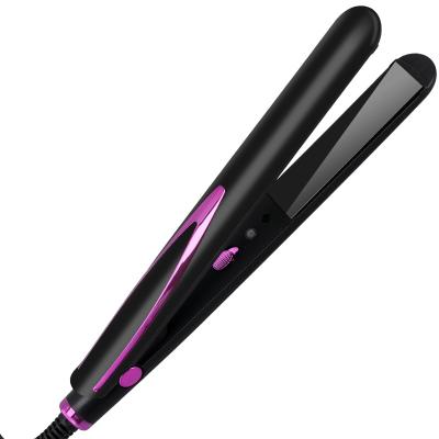 China Adjustable Heat Settings Customize 360 ​​Degree Swivel Arc Cord Flat Iron Usb Hair Straighten Hot Brush Comb Straightener for sale