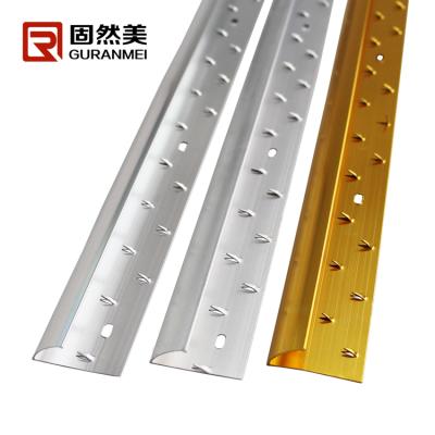 China Fireproof Aluminum Trims For Carpet Aluminum Accessories For Carpet Aluminum Profiles For Carpet for sale