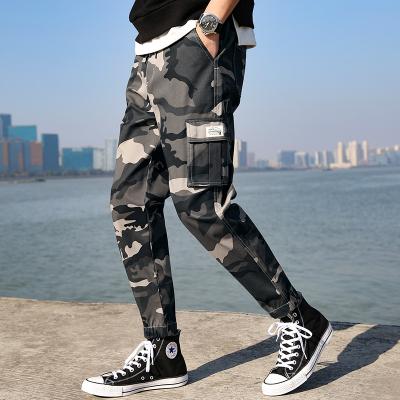 China Custom Size M-7XL Drop Size Streetwear Men Casual Plus Size Viable Camouflage Casual Pants Custom Made Cargo Pants for sale