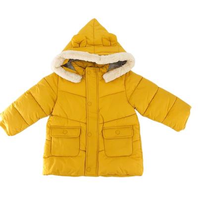 China Windproof Baby Kids Windproof Clothes Thick Girls Winter Jacket Clothing Plain Raincoat OEM Customized Shell Technics Long Logo Style Breath Pattern for sale