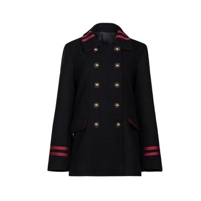 China Nobility Ladies Winter Soft Wool Women's New Arrival Coat Military Soft Fit Slim Design Casual Advantageous Classic Wool Outwear Coat for sale