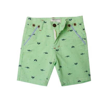 China Wholesale Breathable Boys Shorts Zipper Fly Cotton Printed Athletic Shorts For Toddler Kids Outdoor Shorts for sale