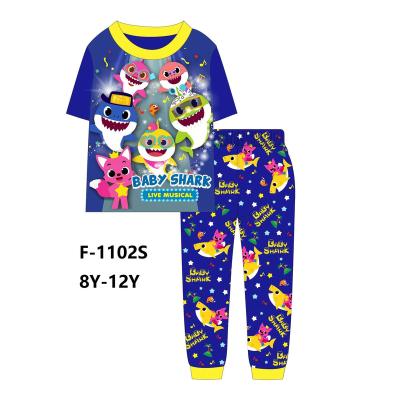 China Wholesale Kids Breathable Sleepwear Kids Pajamas Set Child Sleepwear Superhero Character Printed Boys Pajamas Sets for sale