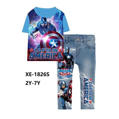 China Breathable Toddler Boys Long Sleeve Pants Boys Pajamas Kids Clothing Boy Short Clothing Sets for sale