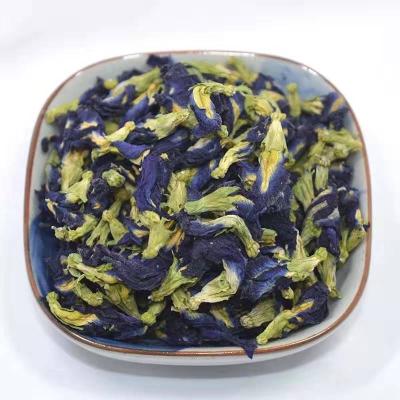 China Tea Drinks Free Samples Wholesale Dried Blue Butterfly Pea Flower Tea Dried Pea Flower Tea 1Kg Howmuch for sale