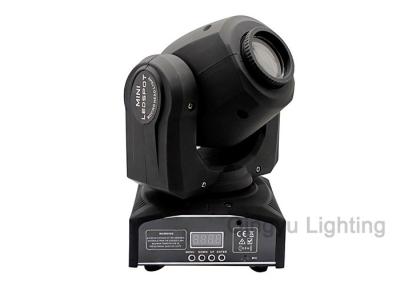 China 3-Facet Rotating Prisms 10W LED Mini Moving Head Spot Gobo KTV Bar Entertainment Light Manual for sale