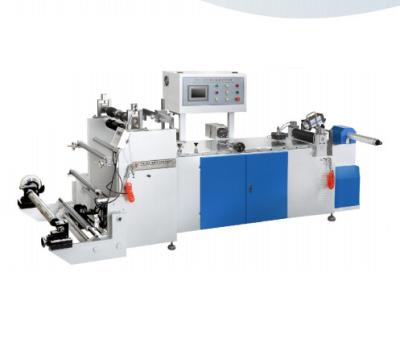 China ZHZ300 ANTISTATIC Polyethylene PVC PP T-shirt Garbage Flat Roll Bag Making Machine for sale