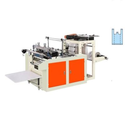 China DFR500 Factory Large Gauze Roll Onion Urine T-shirt Polypropylene Bag Making Machine for sale