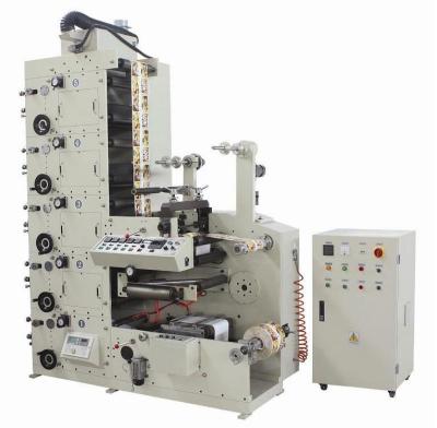 China Factory ME320 Roll To Roll Taffeta Sticker Digital Care Flexo Label Printing Machine for sale