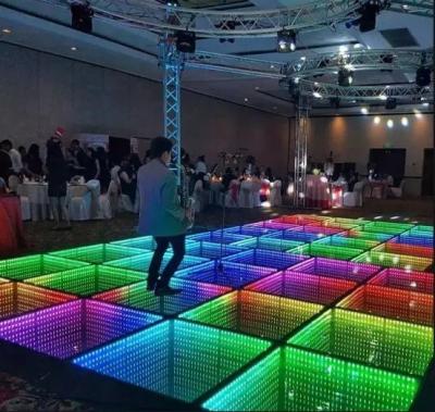 China China P4.81 Outdoor Full Color DJ Booth Interactive Programmable Bar Dance Floor Led Display Screen for sale