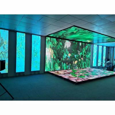 China INDOOR AND OUTDOOR Delicate Video Panels Dance Floor Led Display Screen Floor Led Screen for sale