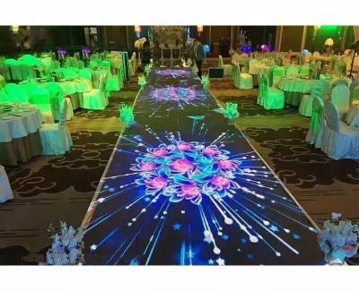 China Advertising / Message Interactive Waterproof Dance Floor Led Screen Floor Led Screen for sale