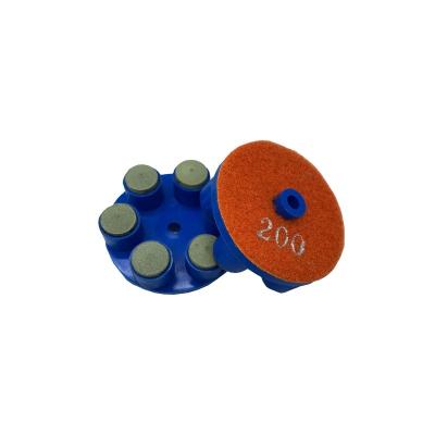 China Factory Direct Sale Durable 3 Inch Diamond Ceramic Concrete Floor Polishing Pads for sale