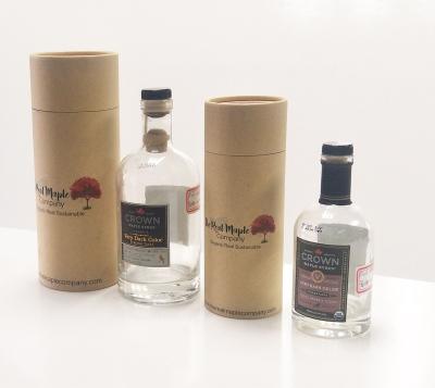 China Recyclable Packaging Paper Tube Packaging Cardboard For Wine Bottle for sale