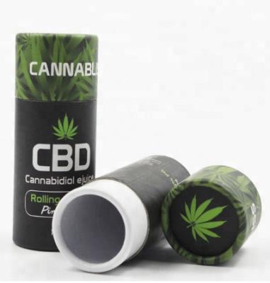 China Biodegradable Cbd Oil Cartridge Bottle Tube Paper Packaging for sale