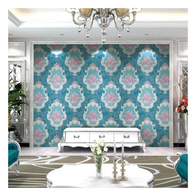 China Modern Luxury Wallpapers / Wall Coating TV Wallpaper Decor PVC Wallpaper for sale