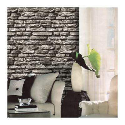 China Latest Waterproof+ECO-Friendly 3d Wallpaper Waterproof Brick Wall Paper Soundproof Home Decor for sale