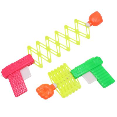 China Plastic Interesting Goods Using Low Price Plastic Spring Gun Kids Toy Gun For Boys for sale