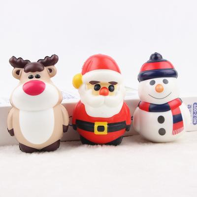 China Christmas Cheap Toys Variety Options PU Stress Ball Hot Selling Custom Printing for sale