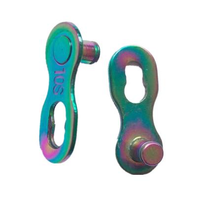 China ZhiQiu Steel 10 Quick Magic Speed ​​Chain Buckle Bicycle Magic Knob Bike Parts for sale