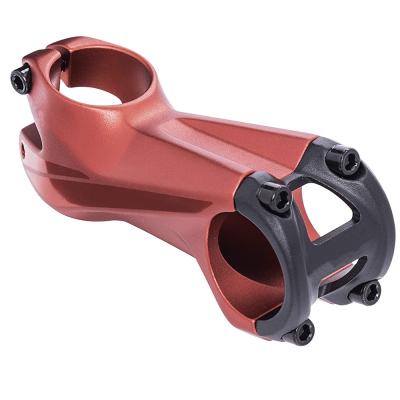 China High Quality Aluminum Alloy ZhiQiu MTB Bike Handlebar Stem Bicycle Stem 7 Degree 80mm Road Bike Parts for sale