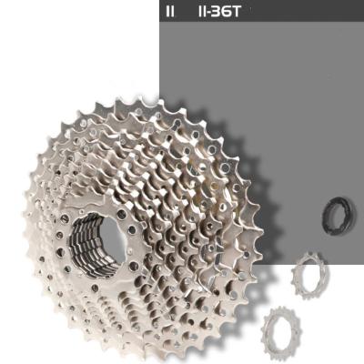 China 11-28T/36T Steel Flywheel Cassette Mountain Hign-tension Bicycle 11 Speed ​​Steel Bike Freewheel for sale