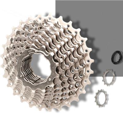 China High tension steel flywheel 11-28T cassette mountain bicycle 10 speed steel road bike freewheel for sale