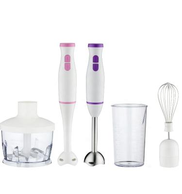 China Hot Selling Easy Handling 3 in 1 Electric Immersion Blender Machine Hand Blender Stick Blender for sale