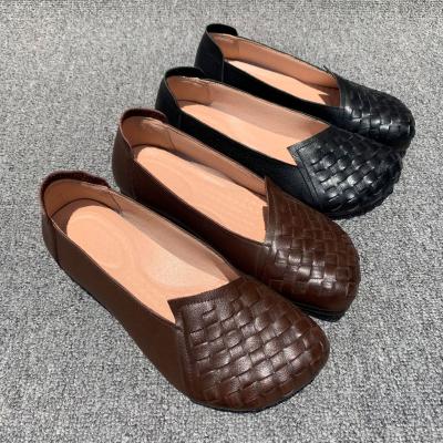 China Flat Flat 2021 Hot Selling Women's Flats Shape High Quality Soft Women's Casual Shoes for sale