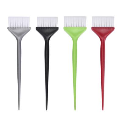 China Nondisposable Barber Shop Hair Brush Baking Comb Border Round Handle One-sided Plastic Hair Brush Perm Hair Tools Wholesale for sale