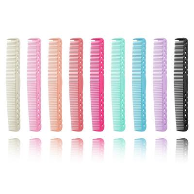 China For Hair Styling Tools Commercial Wholesale Custom Private Logo High Quality Hair Styling Comb Double Tooth Plastic Comb for sale