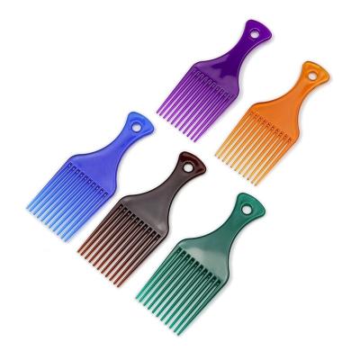 China For Commercial Professional Professional Styling Comb Men's Hair Back Comb Hair Comb Transparent Plastic Hair Back Comb Hair Tools Wholesale Can Be Customized for sale