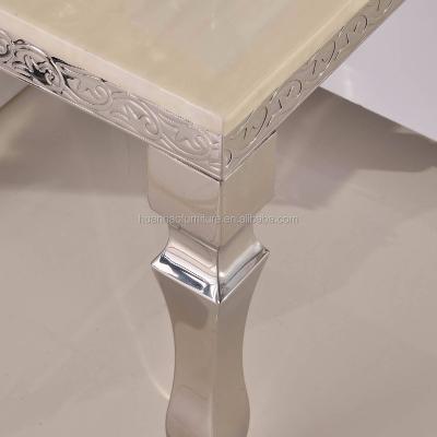 China Modern Morden Shape Cone Leg Carved Side TV Stand TS009 for sale