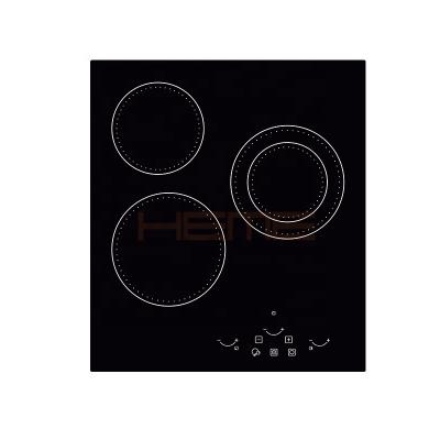 China Household China Manufacturer Home Appliances Fashion Ceramic Glass Panel 3 Burners Cooktop Ceramic Hobs for sale