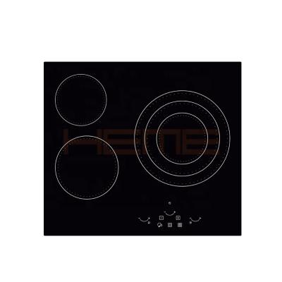 China Household Appliances 3 Cooking Plate Glass Ceramic Panel Cooktop Stove With CE CB for sale