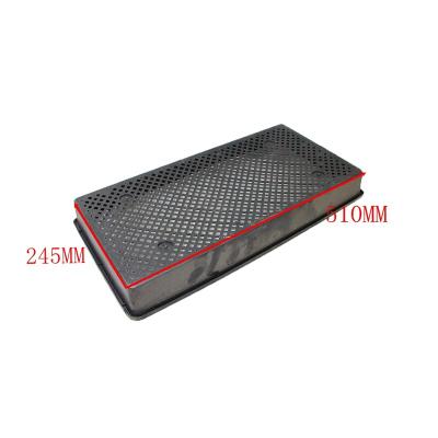 China Rectangle Good Quality Durable Hard Plastic Seedling Tray For Seed Nursery for sale