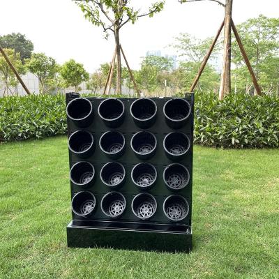 China Self Watering Self Watering System Indoor And Outdoor Green Office Wall Decoration Modular Green Planter for sale