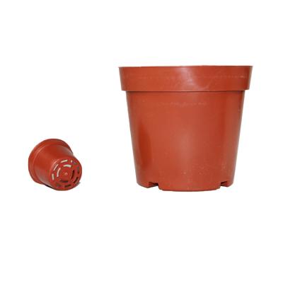 China Factory Price CLASSIC Garden Durable Plastic Round Flower Pot for sale