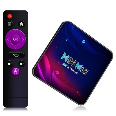 China Android 11.0 4K Smart TV IPTV Box Max H96MAX ROM 5G wifi Android 11 H96 V11 Rockchip RK3318 4GB RAM 32GB 64GB Dual Set Top Box for sale