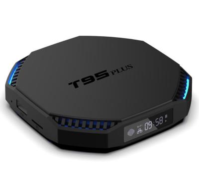 China Smart Android 11 Android TV Box 11 Set Top Box T95 New 2021 PLUS RK3566 4GB 8GB RAM 32GB 64GB Dual Wifi 8K for sale